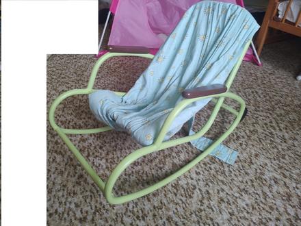 Detské retro hojdacie kreslo, 