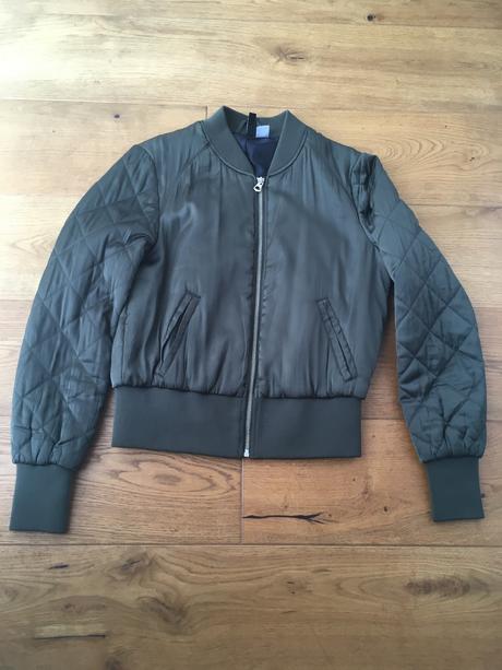 Hm zelena bombera, h&m,36