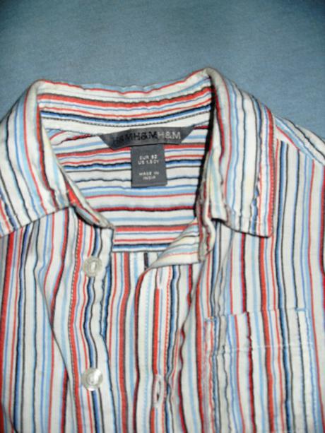 Letná košeľa pre fešáka, h&m,92