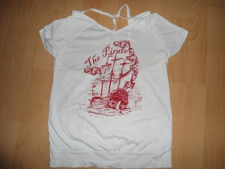 Biele tricko lodka, xs