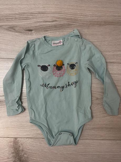 Balík neobyčajným body s dlhým rukavom, coccodrillo,86