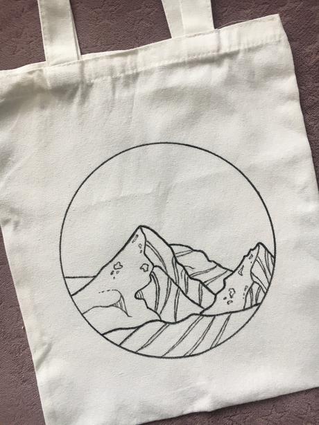 Plátená nákupná taška,