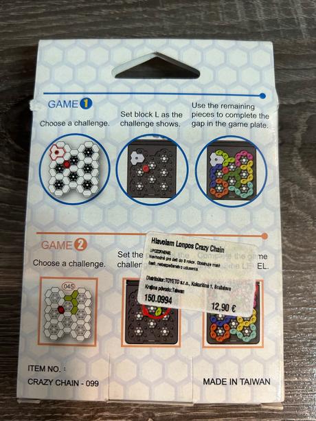 Hlavolam lonpos crazy chain,