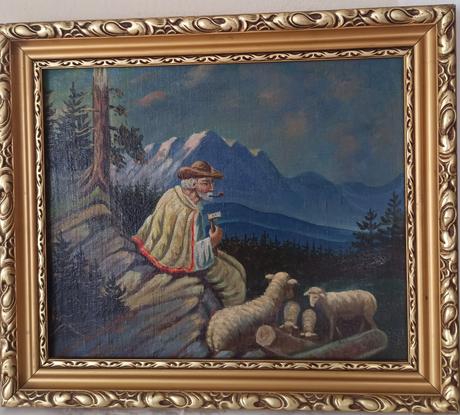 Olejomalba  deduško v horách, 