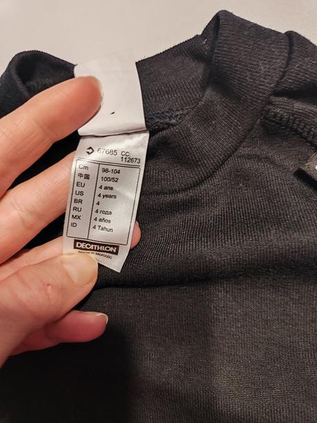 Termo tričko, wedze,98