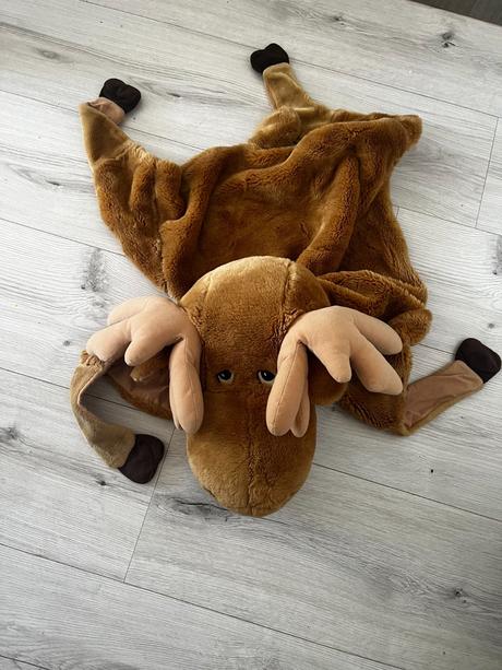 Teplá deka v tvare sobíka,