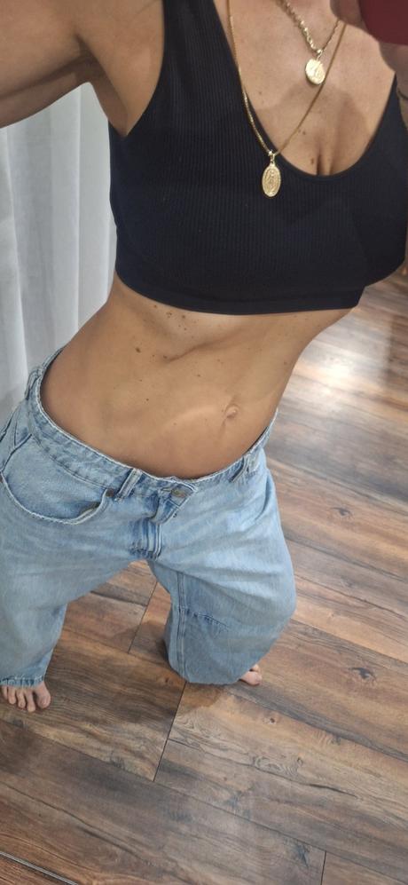 Široke rifle baggy zara vel 40/42, zara,40