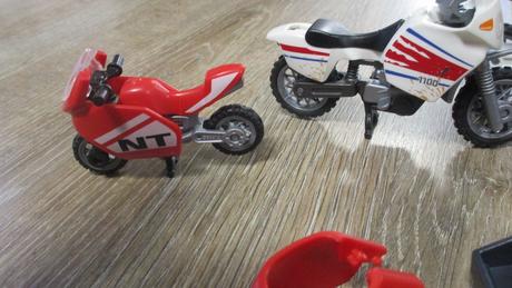 Motorka figúrkou  playmobil, 