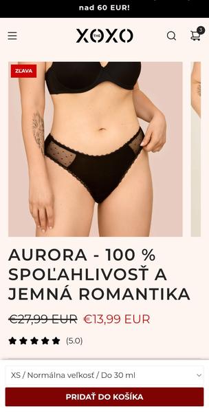 Skúsenosti s Xoxo menštruačnými nohavičkami
