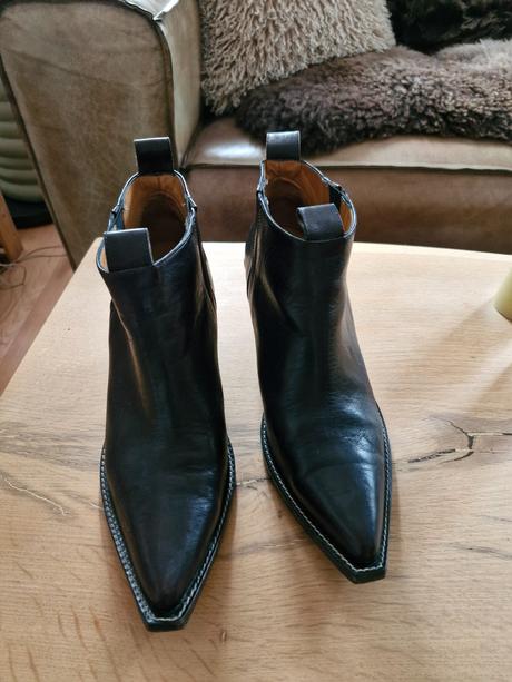 Kožené kozačky, 41