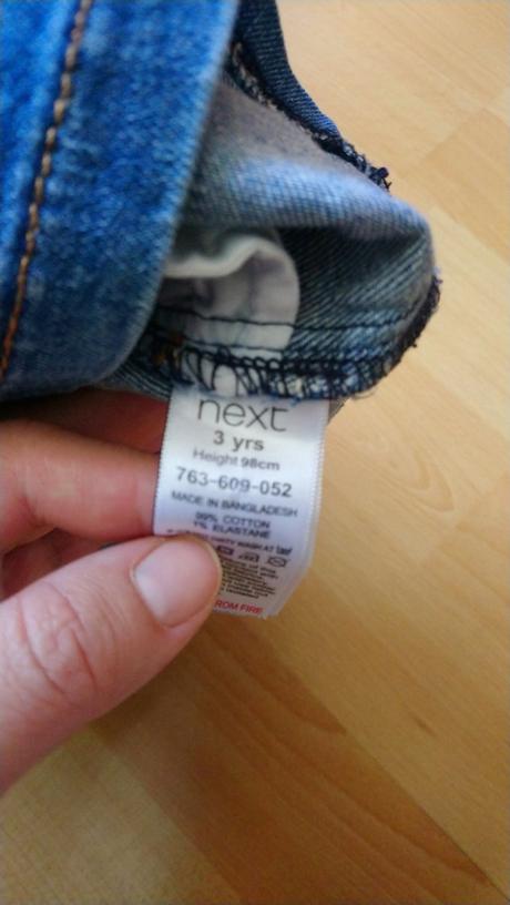 Riflove šaty, next,98