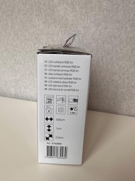 Led rgb svetelný pás 5 m s diaľkovým ovládaním, 