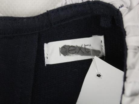 Mikinový top s čipkou next 3 - 4 r. a, next,104