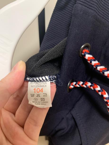 Tmavomodrá detská tepláková súprava, 104