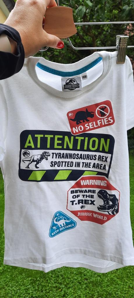 Tričko jurassic park, pepco,128