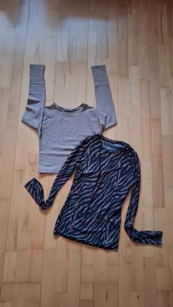 Damske tricka 2 ks, stradivarius,s