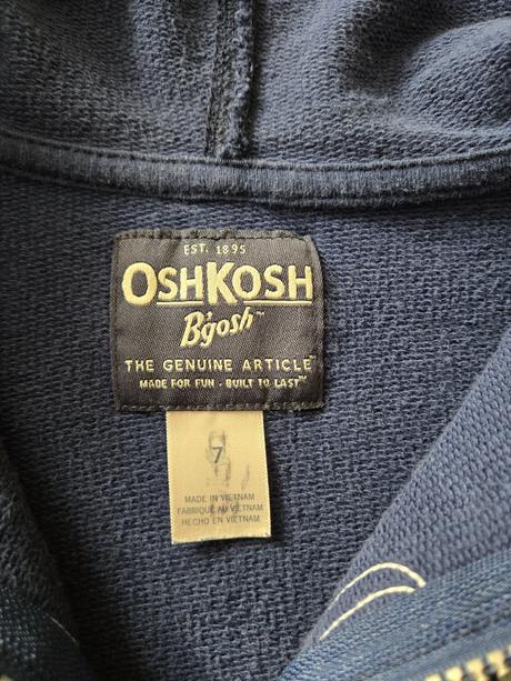 Oshkosh mikina vel.7, oshkosh,128
