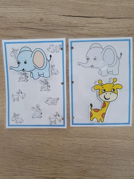 Pracovny zošit zvieratka od 1 roka, 