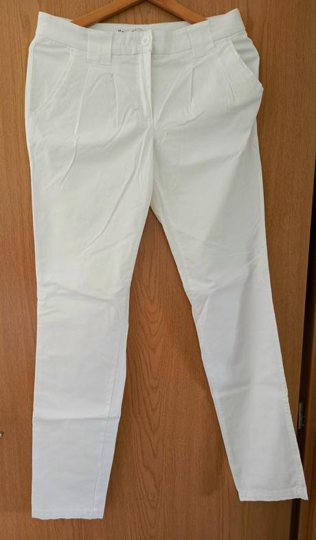 Biele nohavice, bonprix,34