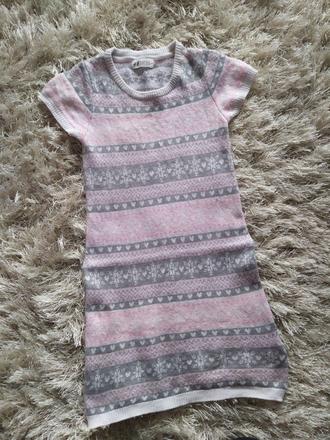 Šaty pletené, h&m,140