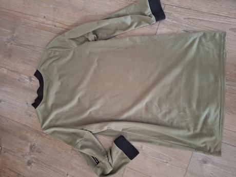 Predlzena khaki mikina, xl