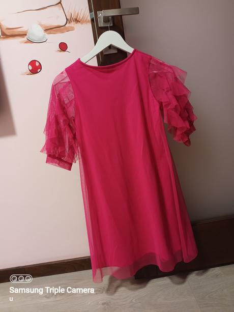 Cyklamenové šaty, mayoral,158