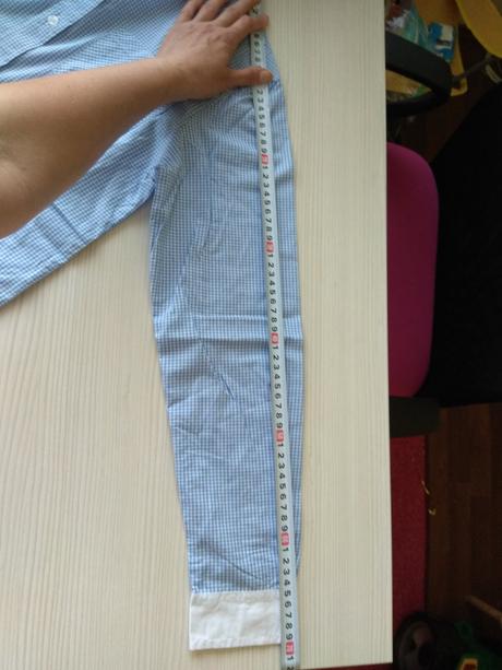 Modro biela košeľa, pepco,158