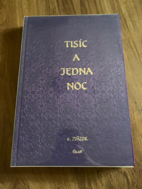 Kniha - tisíc a jedna noc, zvazok 1,4,6,7,8, 
