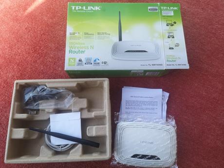 Tp-link router tl-wr741nd, 