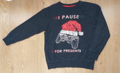 Vianocna mikina gamer 146/152, 146