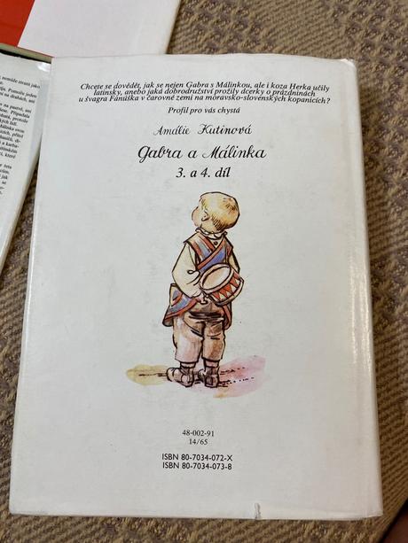 Kompletná sada 1 až 6 diel gabra a málinka amálie, 