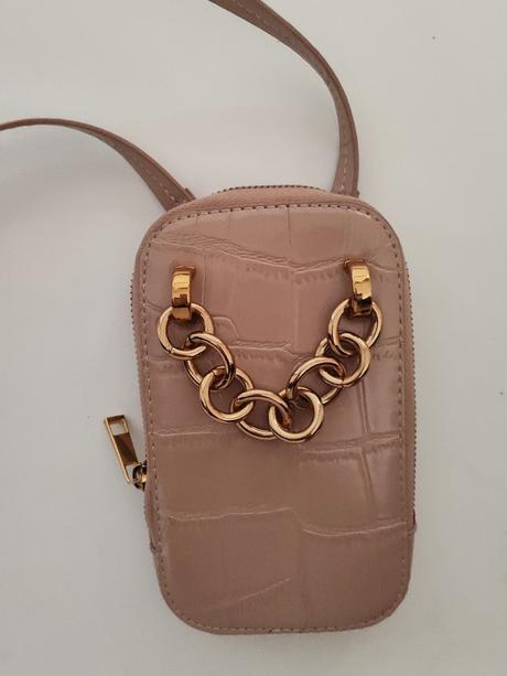 Béžová malá taštička zara, zara