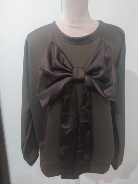 Mikina s mašľou, l / m / xl