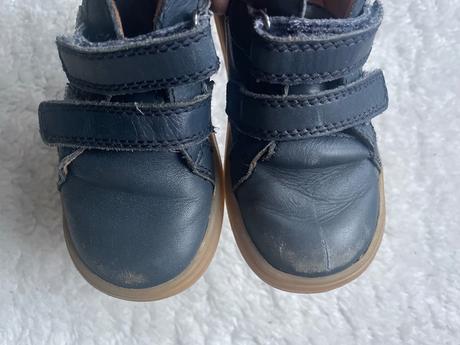 Modre kozene topanky richter, richter,23