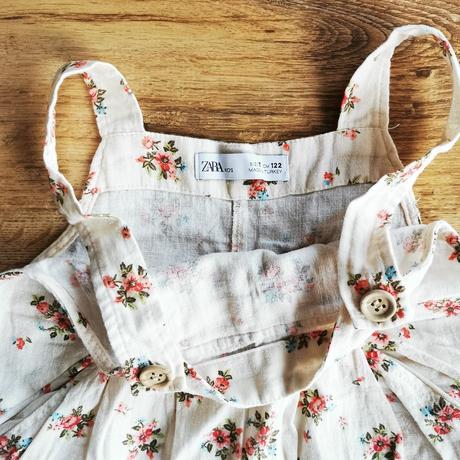 Kvetinový overal, zara,122