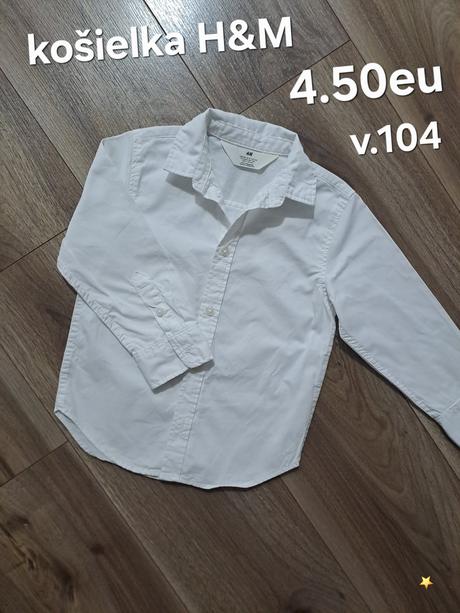 Košeľa h&m, h&m,104