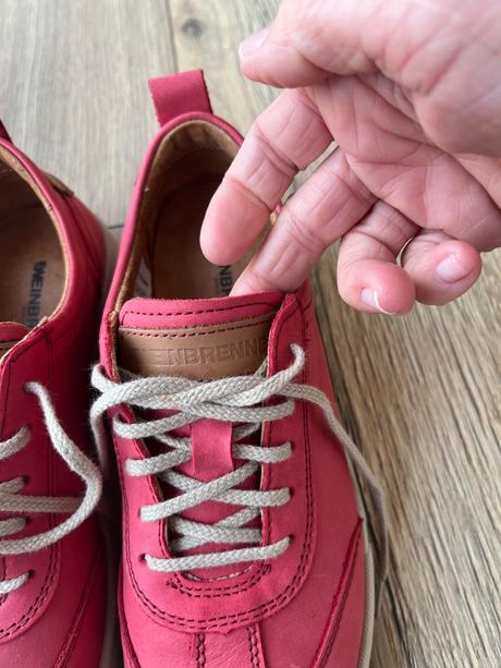 Kožené topánky weinbrenner, 36