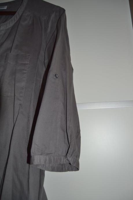 Šedá letná halenka, s