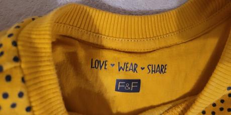 Tričká 2ks  +šaty/tunika, 134