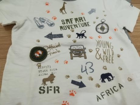 Tričká a kratasy, primark,110