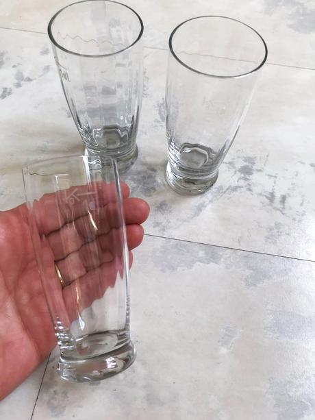 Starožitné poháre 8 ks, 