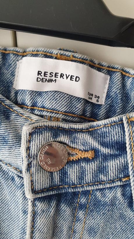 Dámske riflové kraťasy reserved, reserved,34