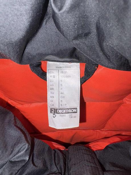 Páperová bunda, decathlon,170