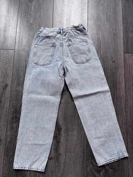 Jeansy loose fit, h&m,152