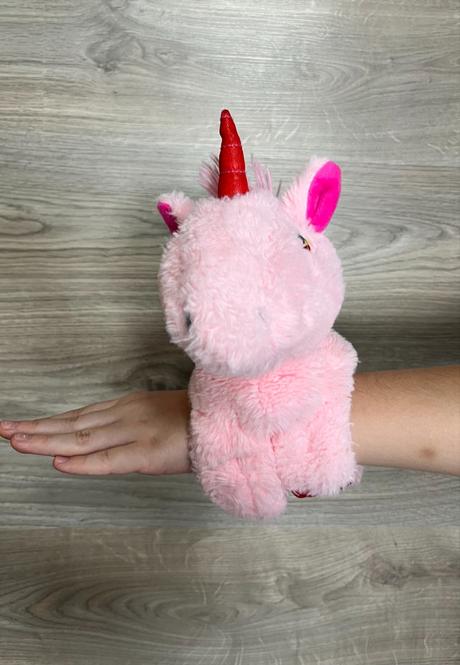 Plyšák aj náramok 2v1 jednorožec, 