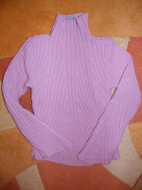 Teplý sveter / rolák - top stav, s