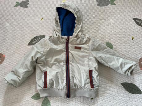 Zara chlapcenska obojstranna bunda 12-18m, zara,80