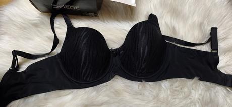 Dámska podprsenka selene čierna, 4xl - xxxl