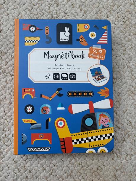 Magnetická kniha janod, 
