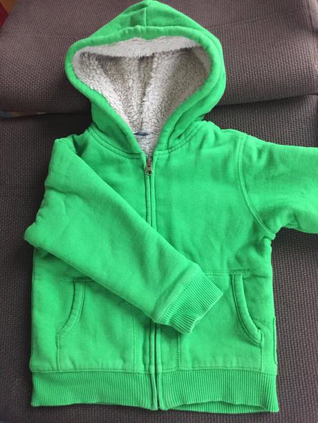 Teplá mikina gap s kožušinkovou podšívkou, gap,116